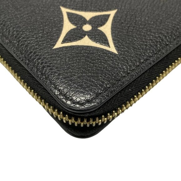 Auth LOUIS VUITTON Portefeuille Clmence M82338 black/beige - RFID : confirmed - Picture 7 of 10